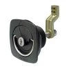 PERKO Flush Lock and Latch for Smooth or Carpeted Surfaces - with Offset Cam Bar