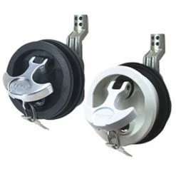 PERKO Surface Mount Lock & Latch For Smooth and Carpeted Surfaces