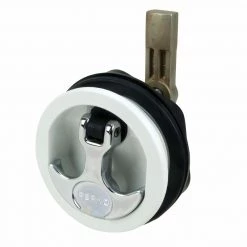 PERKO Surface Mount Flush Latch - Straight Cam Bar - White