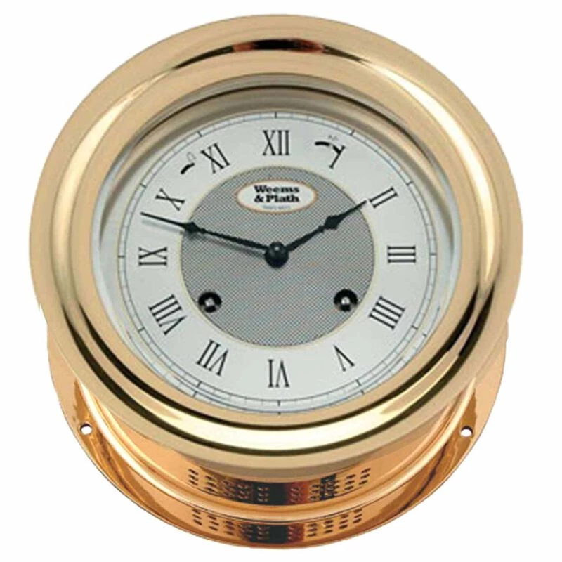 WEEMS & PLATH The Anniversary 8-Day Wind Ship’s Bell Clock 1 WEEMS & PLATH The Anniversary 8-Day Wind Ship’s Bell Clock