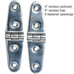 WEST MARINE Heavy-Duty Stainless Strap Hinges