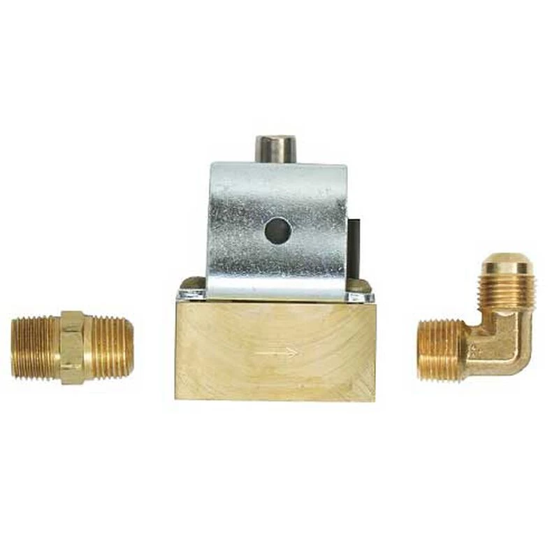 TRIDENT MARINE 12V Low-Pressure Brass Full-Flow 3/8" Solenoid Valve 1 TRIDENT MARINE 12V Low-Pressure Brass Full-Flow 3/8" Solenoid Valve